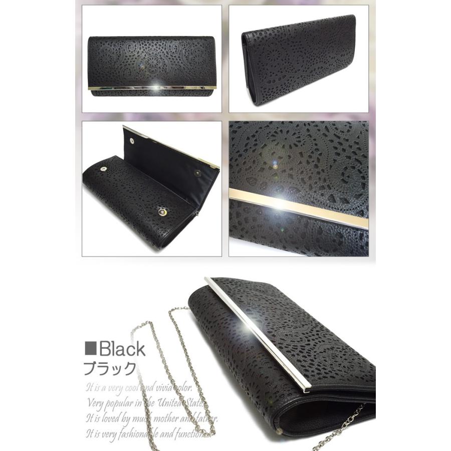 パーティーバッグ クラッチバッグ ウェディング 結婚式 披露宴 フォーマルバッグ 大きめ |  | 11