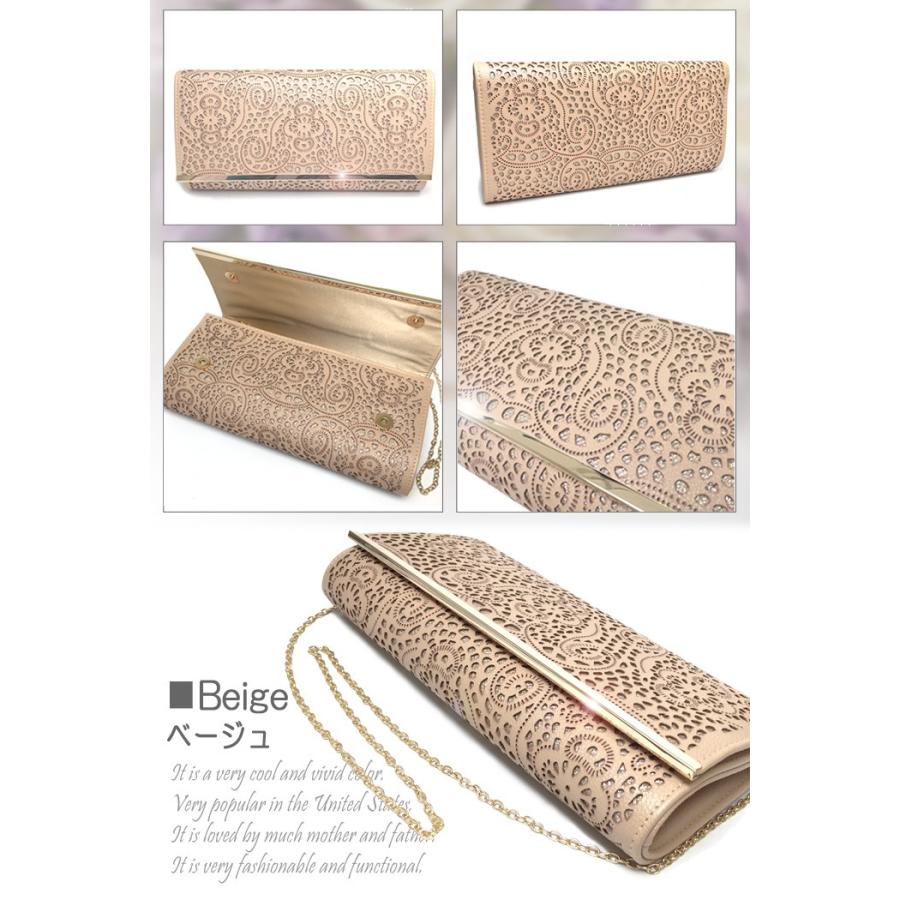パーティーバッグ クラッチバッグ ウェディング 結婚式 披露宴 フォーマルバッグ 大きめ |  | 12