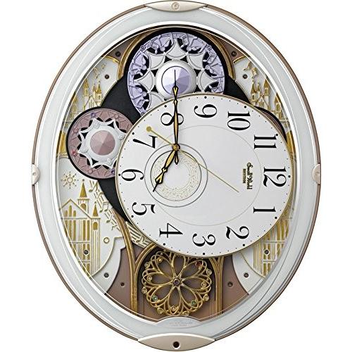 スモールワールド 【訳アリ・外箱破れあり】新品 リズム時計 掛け時計