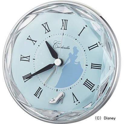 RHYTHM Disney Cinderella ディズニーシンデレラ 置き時計