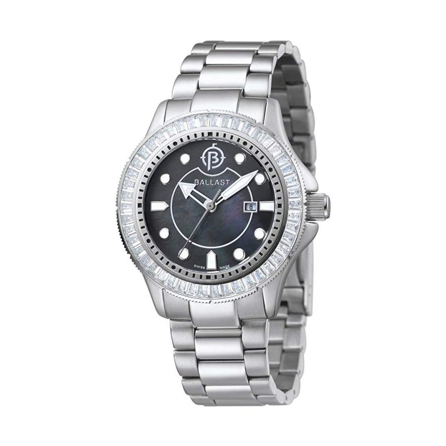 バラスト BALLAST 腕時計 BL-5101-11  ＤＩＶＥＲ ３針 レディス ３８mm Ｗｈｉｔｅ MOP Dial シリコンベルト ［正規輸入品］｜robinson
