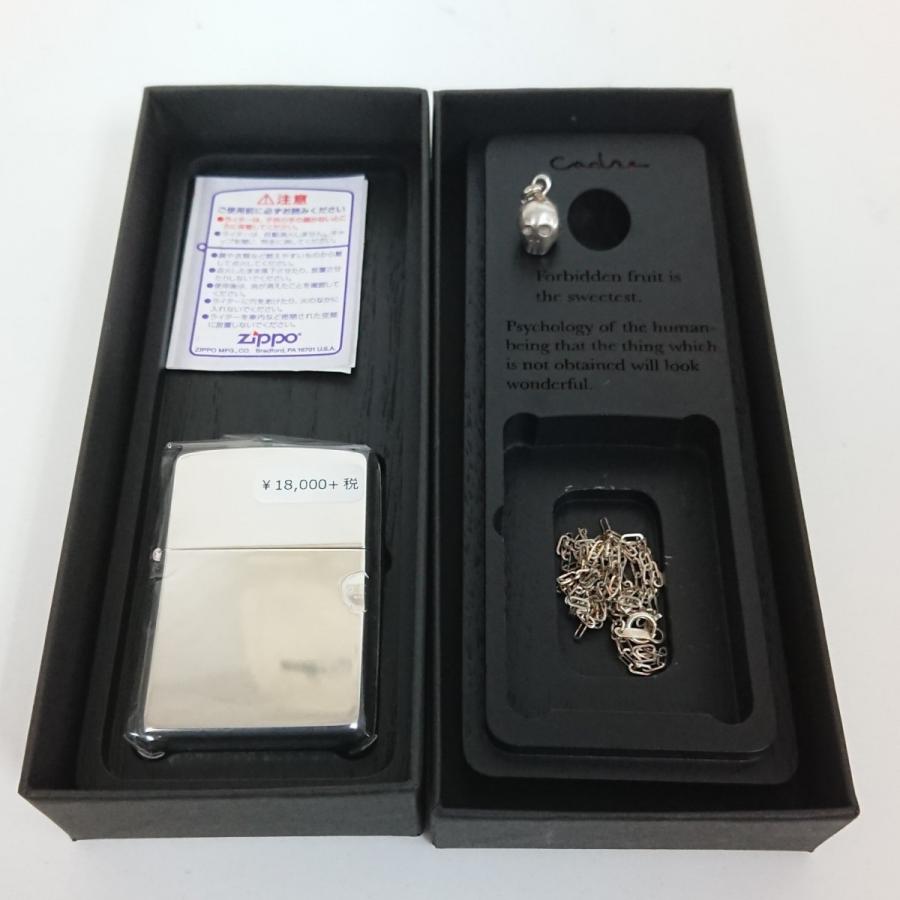 ジッポ　cadre ZIPPO Zippo ジッポー ライター Cadre ネックレス付属4点セット