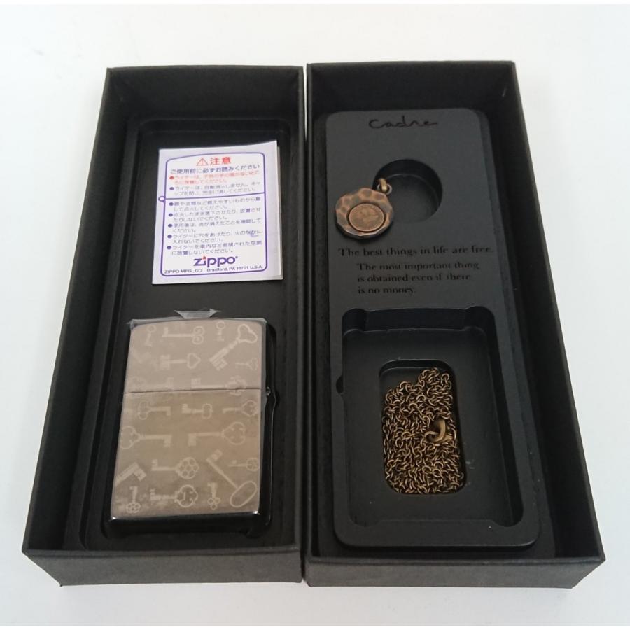 ZIPPO Zippo ジッポー ライター Cadre ネックレス付属4点セット