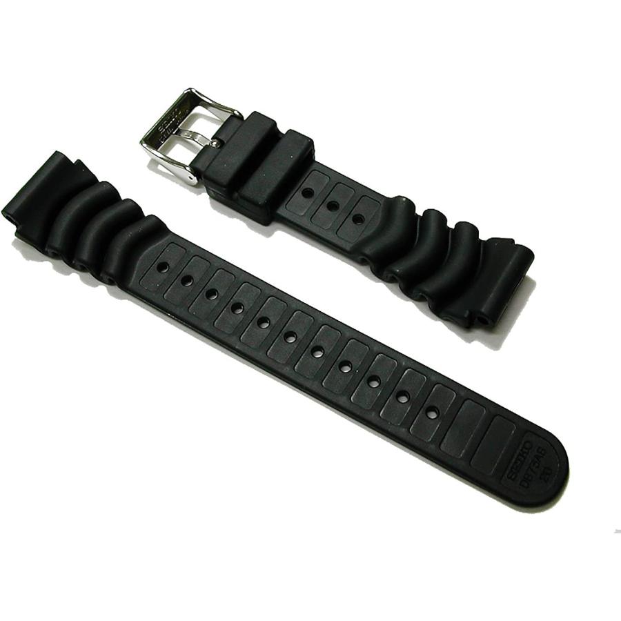 SEIKO セイコー ウレタン 腕時計用 ダイバーバンド 替えベルト 20mm DB73BP | SEIKO | 01