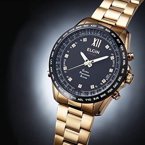 ELGIN（エルジン） 腕時計 11点ダイヤ GPS衛星電波ウォッチ GPS2002GB