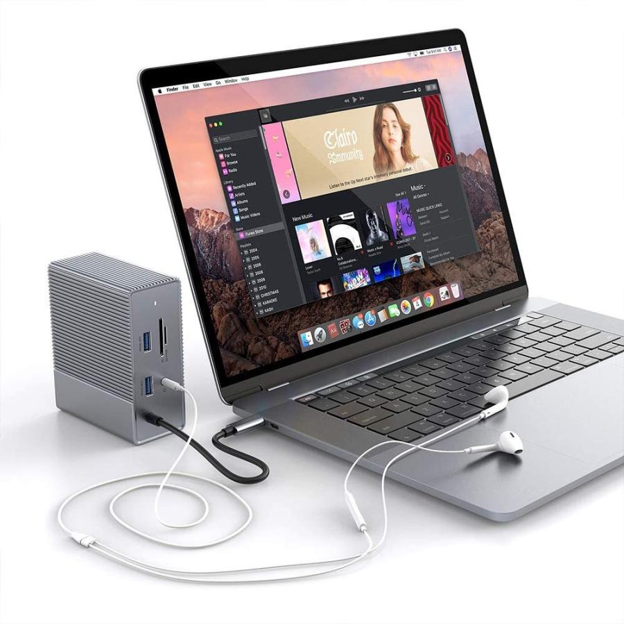 HYPER Hyper USB-C ドッキングステーション HyperDrive Gen2 12ポート