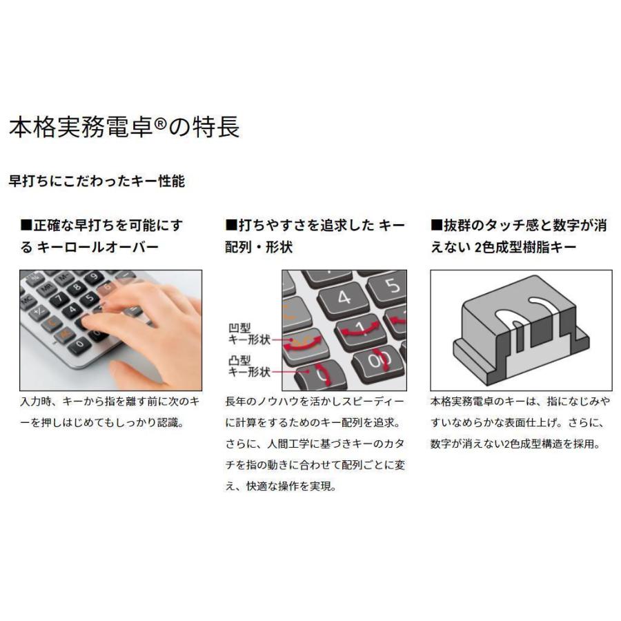 CASIO（カシオ） 本格実務電卓 12桁 検算機能 グリーン購入法適合