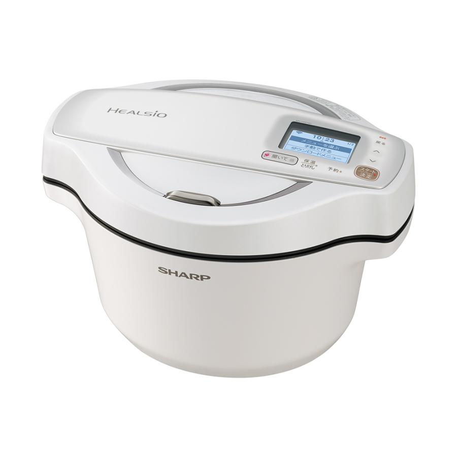 【未開封】SHARP HEALSIO KN-HW16F-W 電気圧力鍋 KN-HW16F-W HEALSIO 【未開封】SHARP 電気圧力鍋 水なし自動調理鍋 KN-