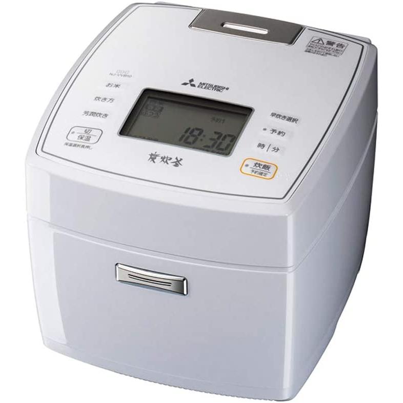 炭炊釜 三菱電機 IHジャー炊飯器 5.5合炊き 備長炭 炭炊釜(5層厚釜