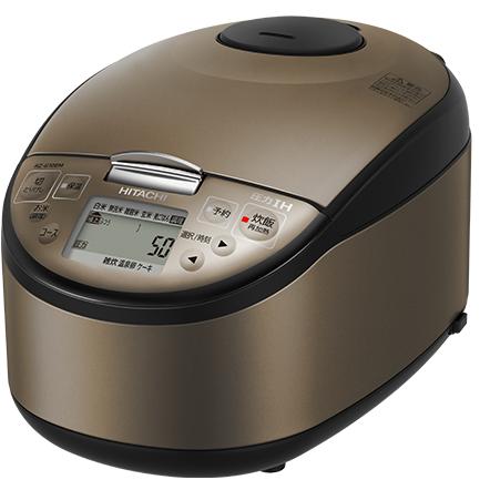 新品未開封品 日立 5.5合 /圧力IHジャー炊飯器 RZ-G10EM-T 日立（HITACHI） 炊飯器 0.5〜5.5合 圧力 黒厚鉄釜 RZ-G10EM T