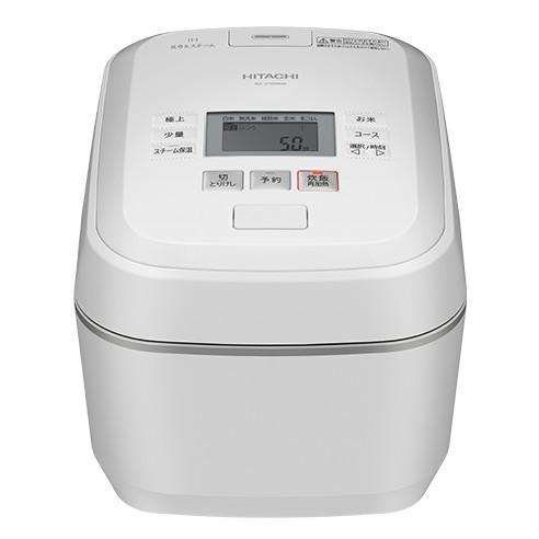 日立 炊飯器 5.5合 圧力&スチームIH ふっくら御膳 RZ-V100EM W