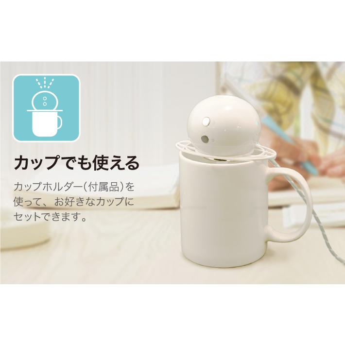 TOPLAND ペットボトル加湿器 クラウン SH-CRZK50 WT ホワイト TOPLAND ペットボトル加湿器 クラウン SH-CRZK50 WT ホワイト