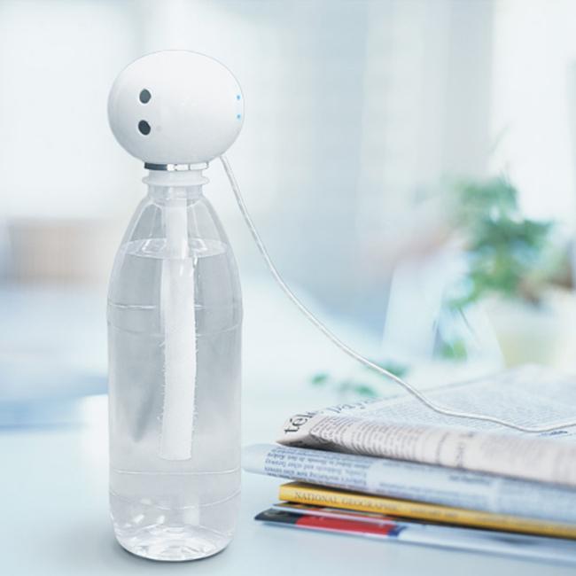 TOPLAND ペットボトル加湿器 クラウン SH-CRZK50 WT ホワイト TOPLAND ペットボトル加湿器 クラウン SH-CRZK50 WT ホワイト