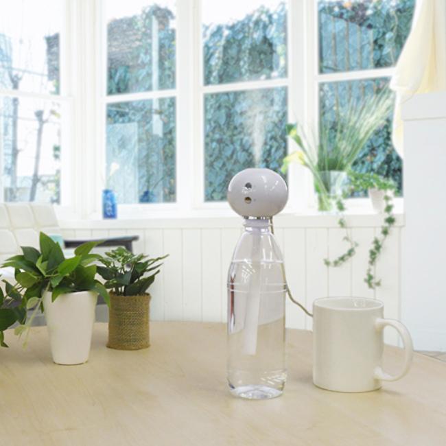 TOPLAND（トップランド） ペットボトル加湿器 クラウン SH-CRZK50 WT