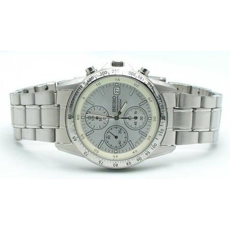 SEIKO（セイコー） 逆輸入海外モデル 1/20秒クロノグラフ メンズ腕時計 