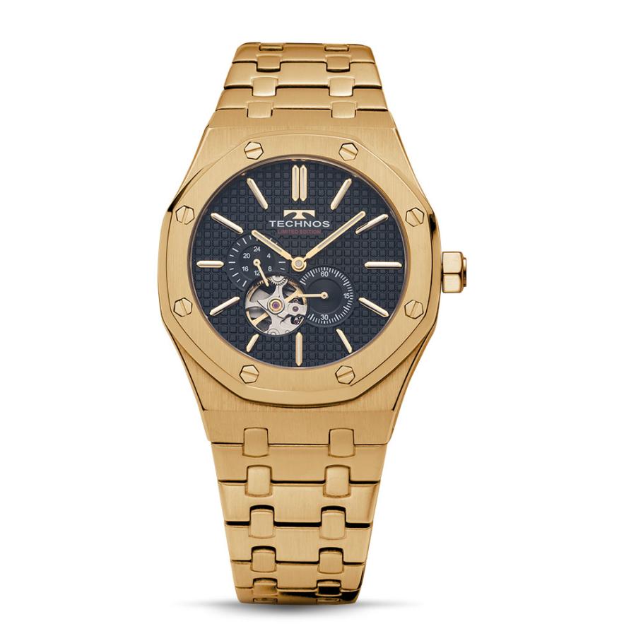 TECHNOS（テクノス） 自動巻き+手巻き メンズ 腕時計 T9B63 5種類