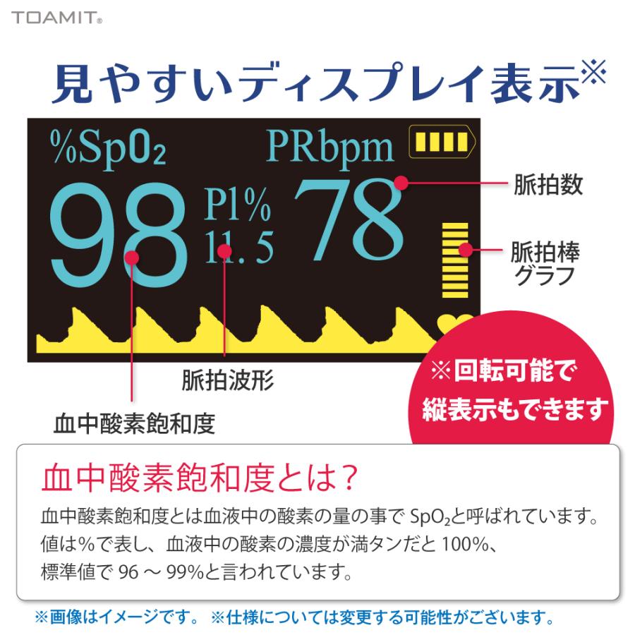 東亜産業 TOAMIT OXINAVI OXI NAVi オキシナビ 血中酸素濃度計 測定器