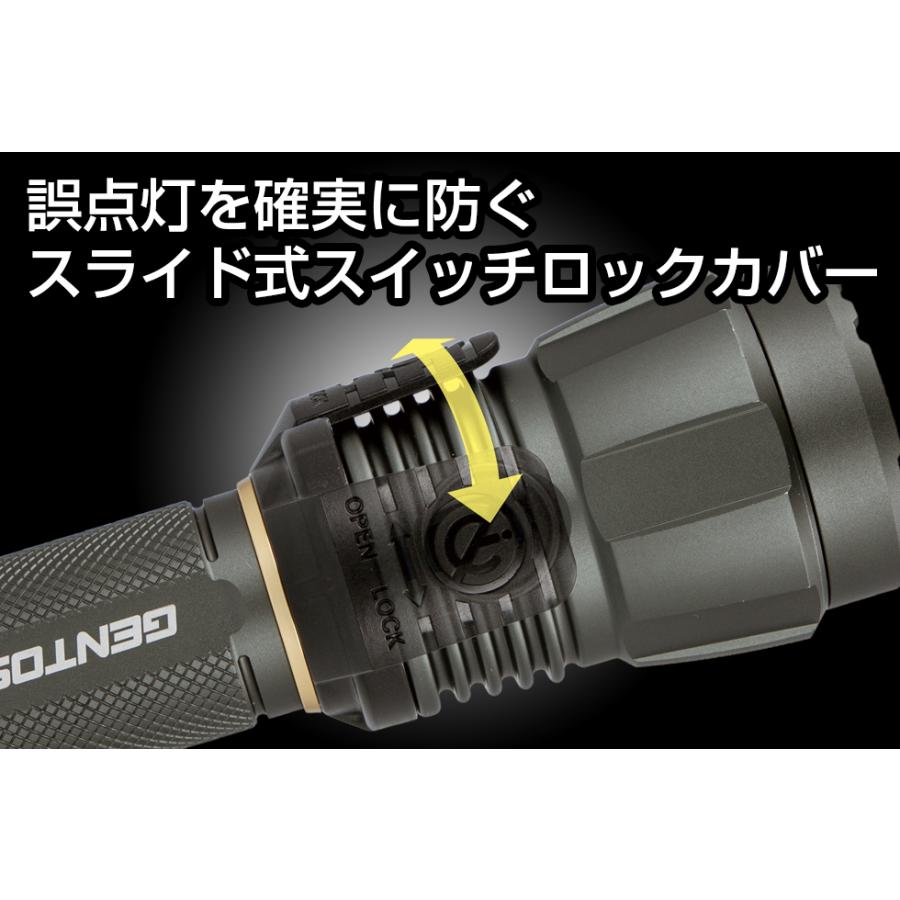GENTOS ジェントス 懐中電灯 LEDライト 充電式(専用充電池) 強力