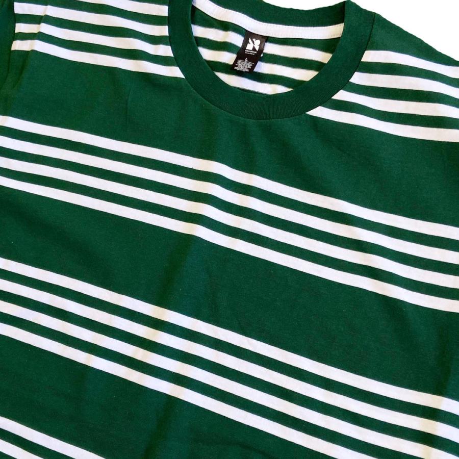 AS COLOUR　Classic QUAD Stripe Tee　B　エーエスカラー　ボーダー　Tシャツ　アズカラー |  | 04