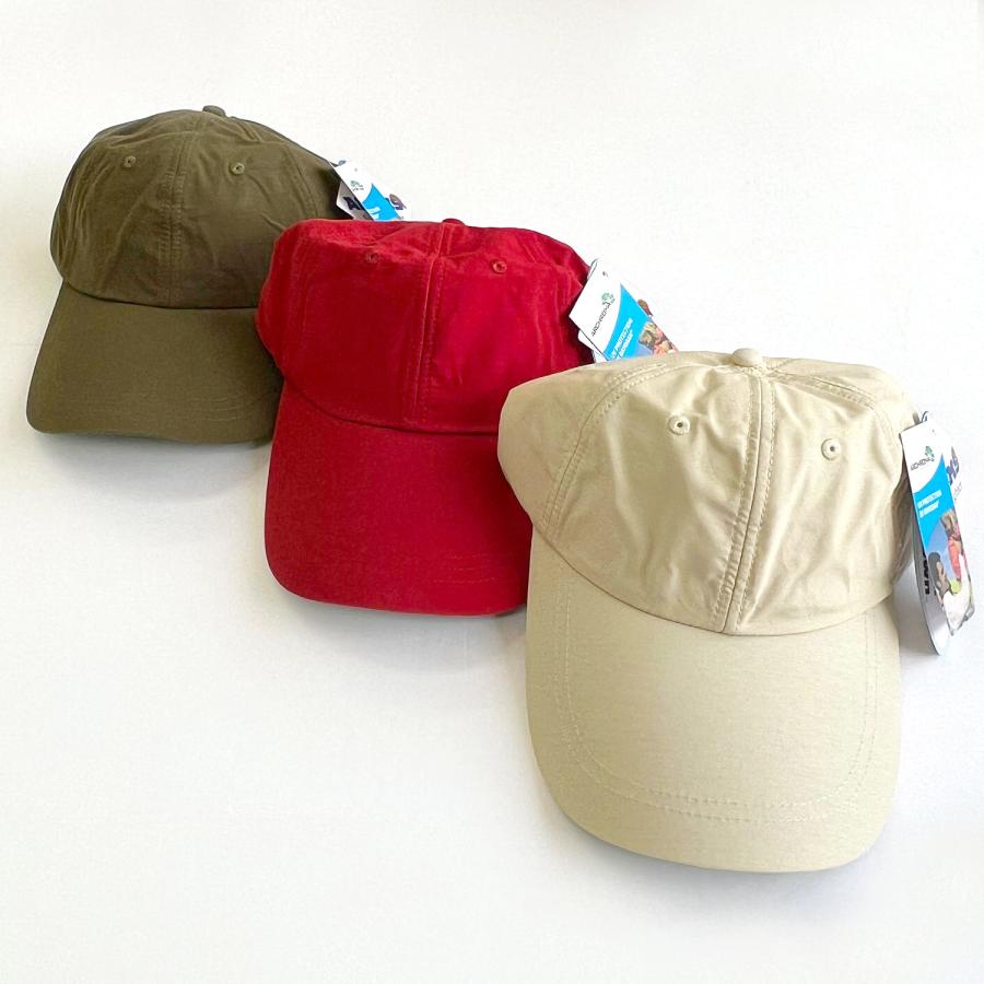 adams 6-Panel UV Low-Profile Cap with Elongated Bill アダムス