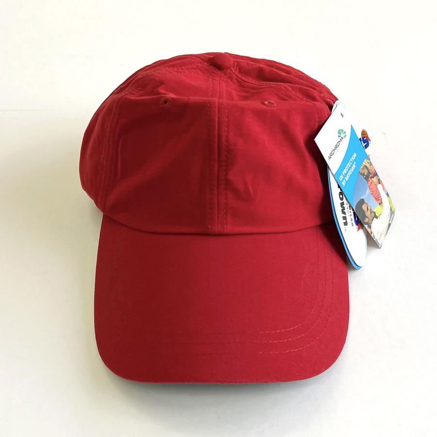adams 6-Panel UV Low-Profile Cap with Elongated Bill アダムス