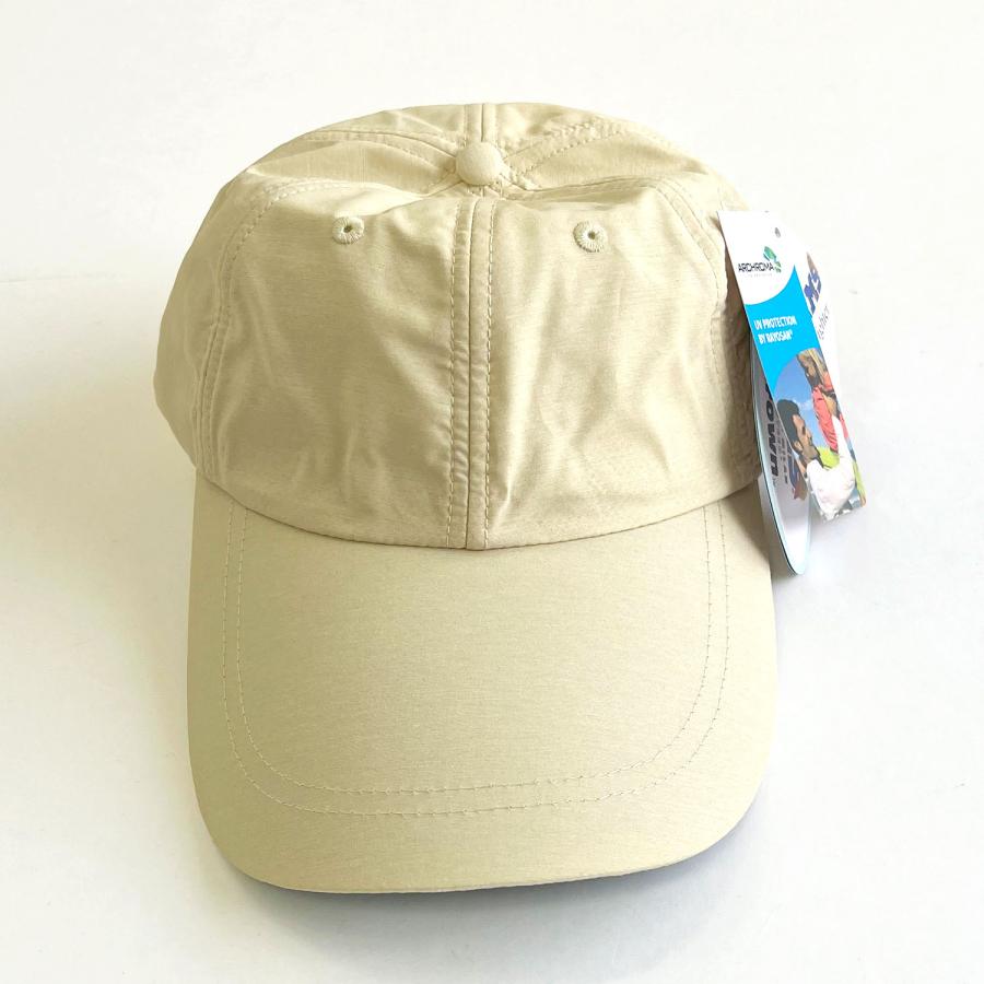 adams 6-Panel UV Low-Profile Cap with Elongated Bill アダムス