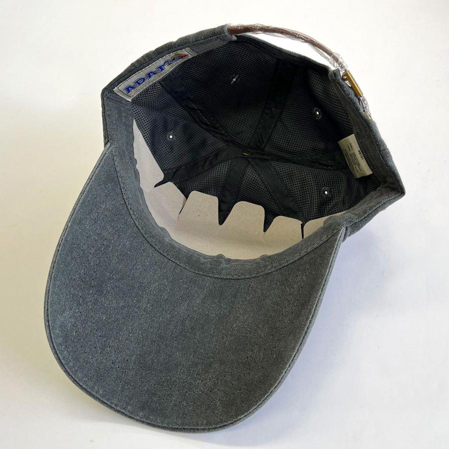 早い者勝ち！NILOS IMPACT別注 家紋キャップ COTTON TWILL adams 6-Panel Cotton Twill Pigment-Dyed Cap LONGBILL アダムス