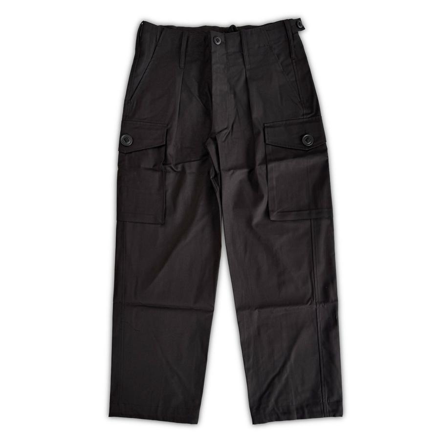 BRITISH ARMY BLACK FIELD TROUSERS　イギリス軍　ブラックフィールドトラウザーズ　カーゴパンツ | 