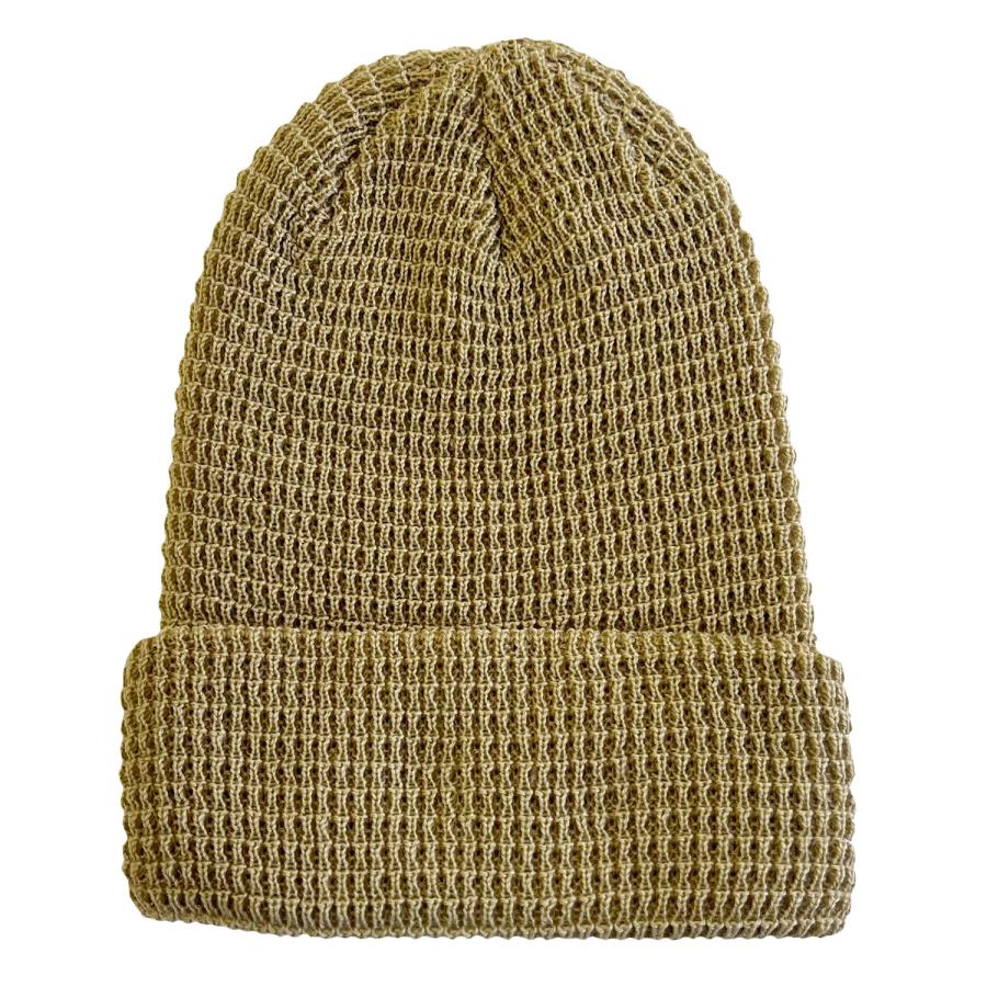 BEANIIEZ 　LEERY WAFFLE ACRYLIC KNIT CAP　ビーニーズ　ニットキャップ　ワッフル　ビーニー　MADE IN  CANADA　カナダ製