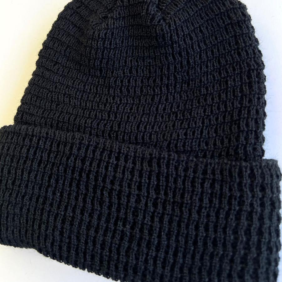 BEANIIEZ LEERY WAFFLE ACRYLIC KNIT CAP ビーニーズ ニットキャップ