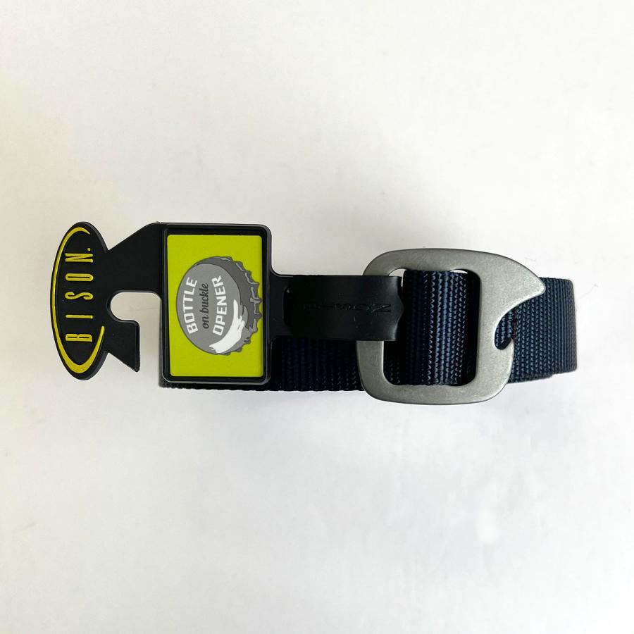 BISON DESIGNS　30mm TAP CAP SOLID BELT - Bottle Opener　バイソン デザイン ベルト　 アウトドア　バイソンデザインズ　栓抜き｜robles-store｜04