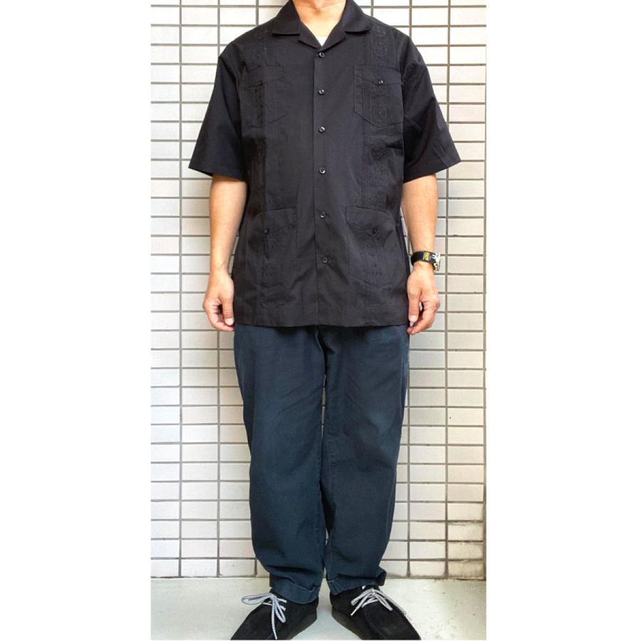 CUBAVERA AUTHENTIC EMBROIDERED GUAYABERA SHIRT キューバベラ
