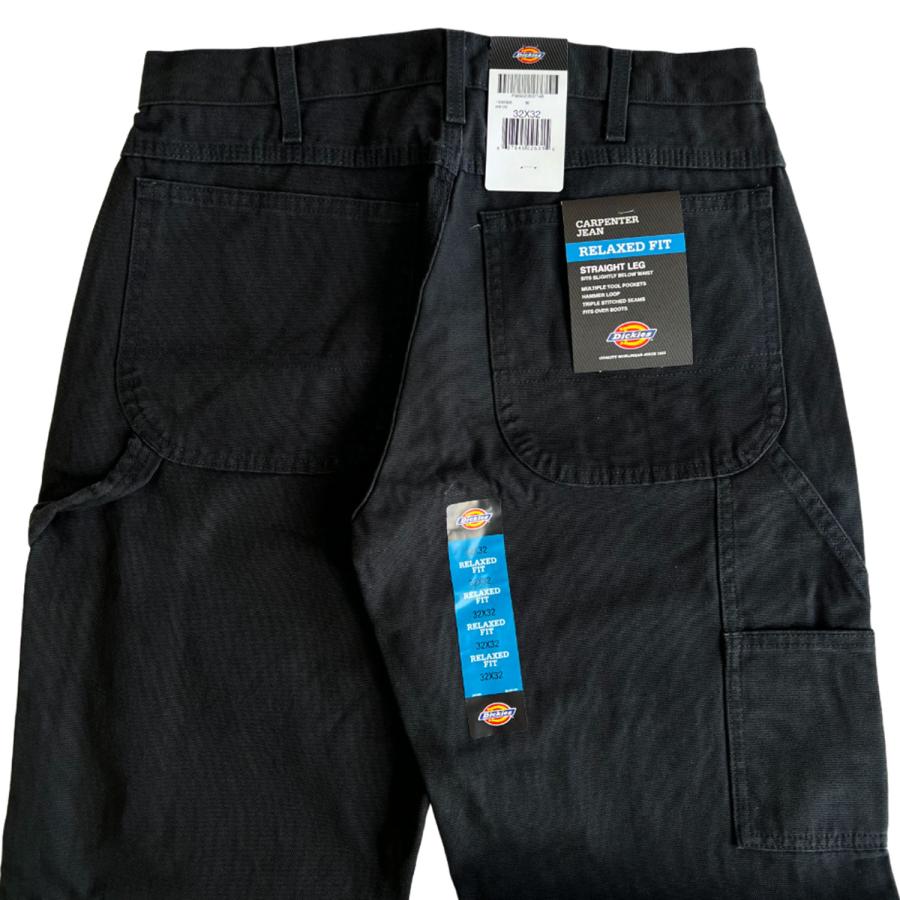 インポートライン DICKIES DUCK CARPENTER JEAN PANTS BLACK