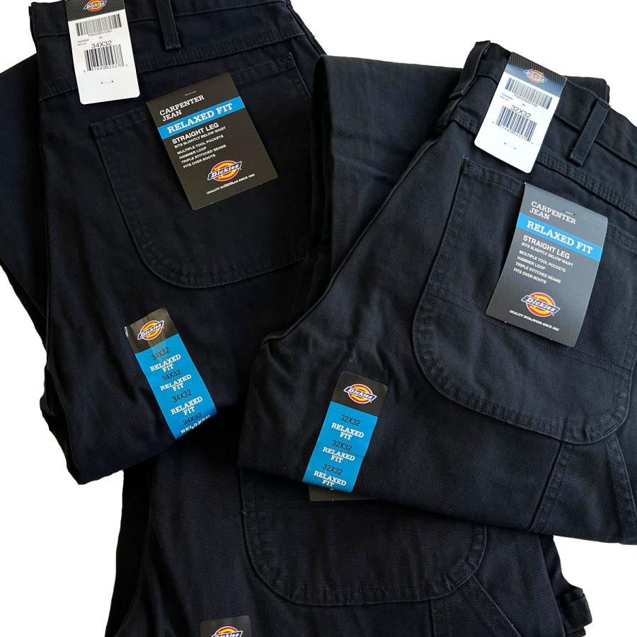インポートライン DICKIES DUCK CARPENTER JEAN PANTS BLACK