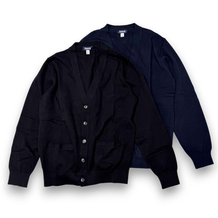 AF VADEVORST コットンカーディガン Edwards Garment JERSEY KNIT COTTON CARDIGAN エドワード コットン