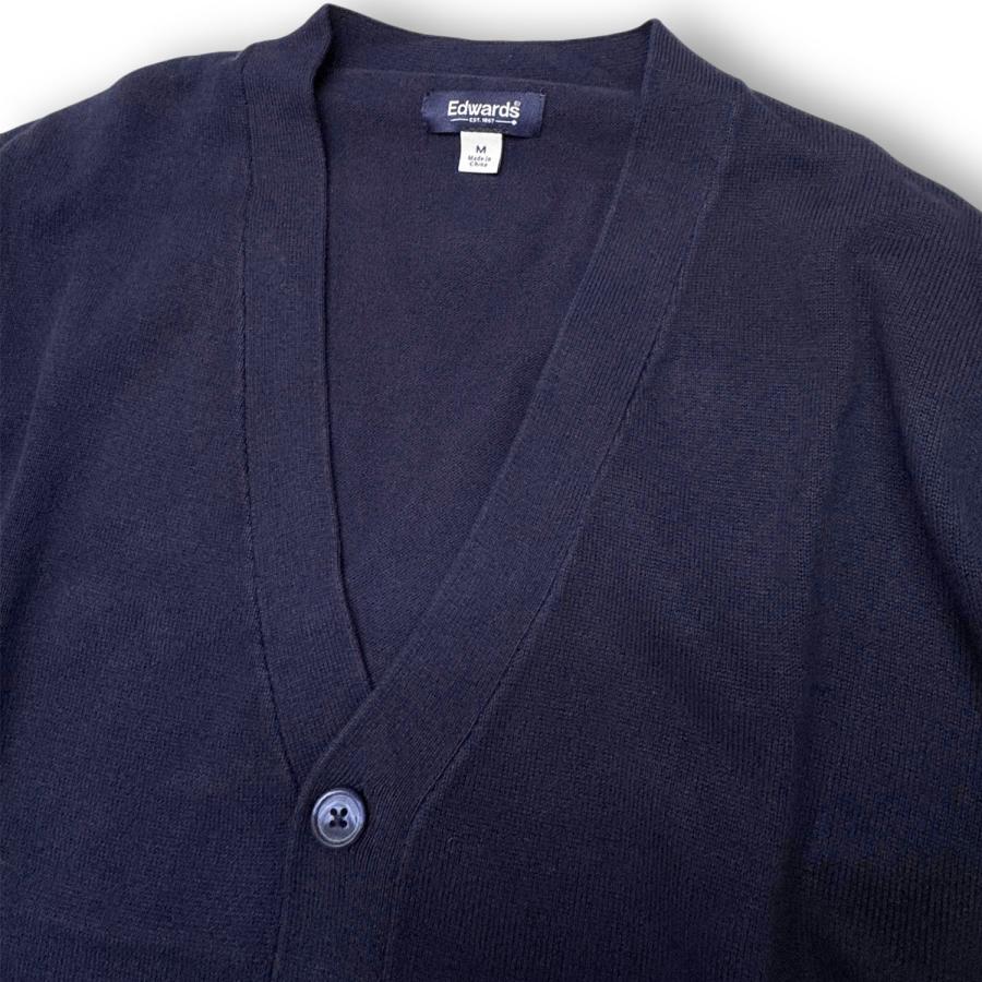 Edwards Garment JERSEY KNIT COTTON CARDIGAN エドワード コットン