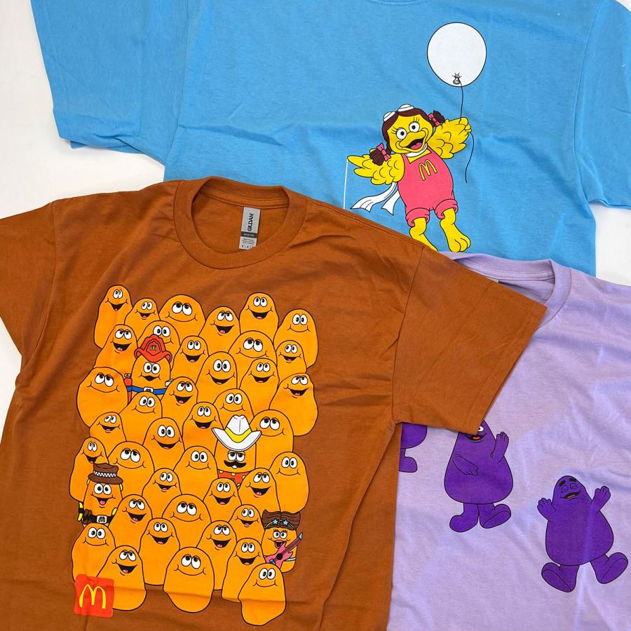 McDonald's character T-Shirt マクドナルド Tシャツ : ROBLES McDonald's character T-Shirt マクドナルド Tシャツ : ROBLES