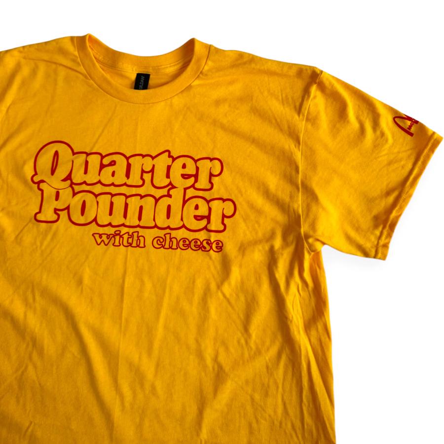 McDonald's QUARTER POUNDER TEE マクドナルド クォーターパウンダー T