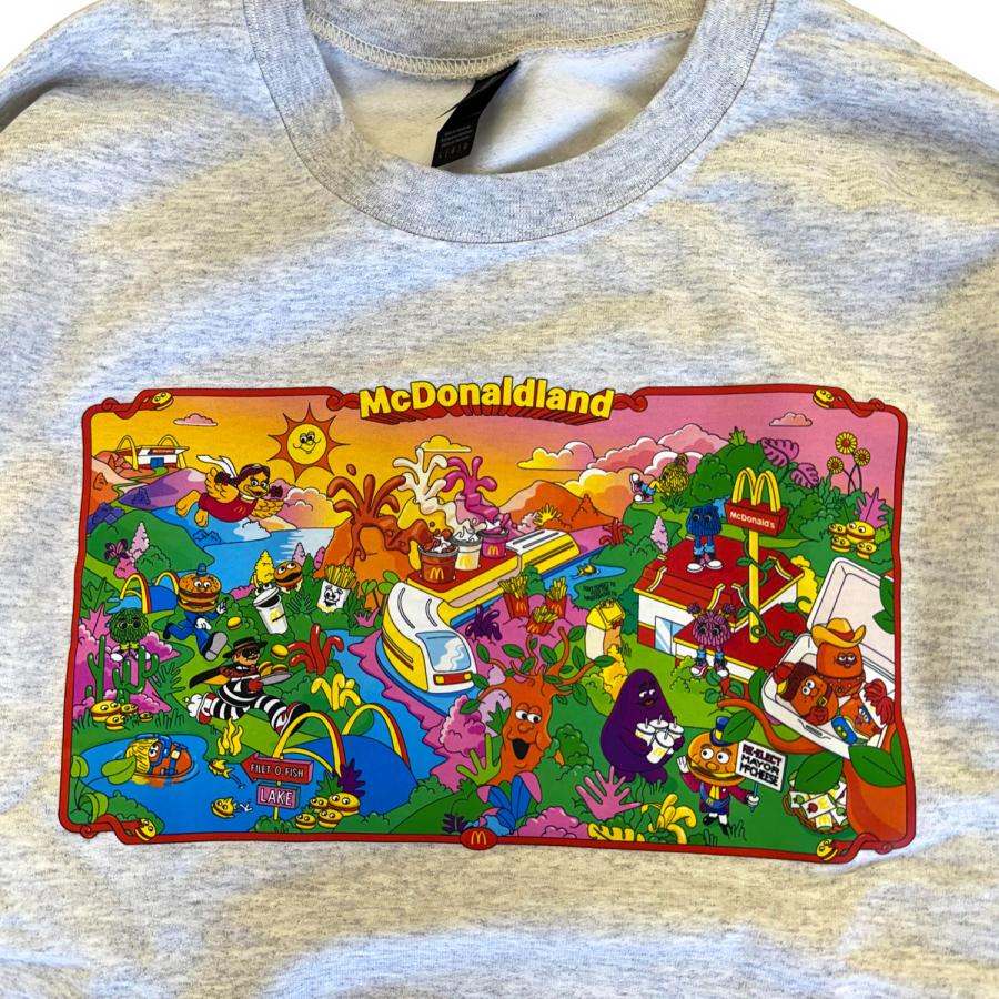 McDonald's　McDonaldland SWEAT SHIRT　マクドナルド　スウェット　企業　オフィシャルグッズ |  | 06
