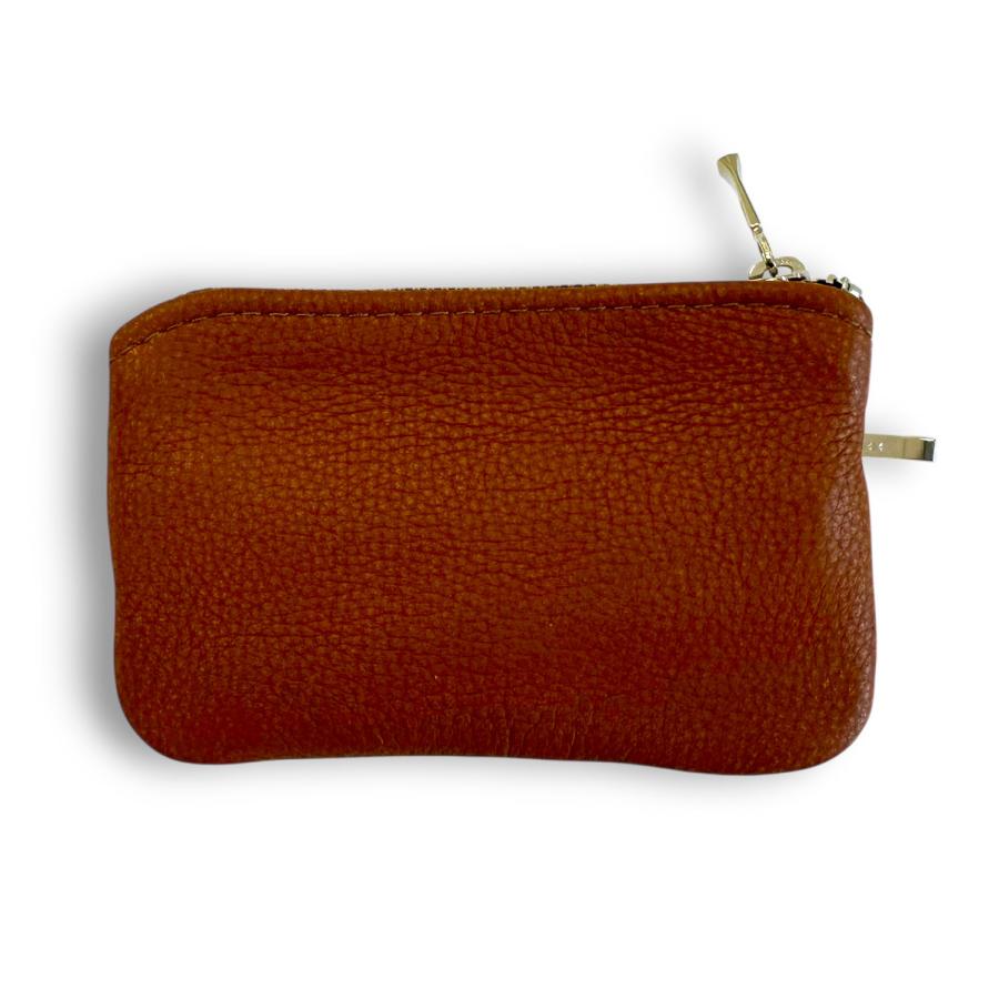 Moonshine Leather Co. 5-inch Double Zippered Pouch ムーンシャイン