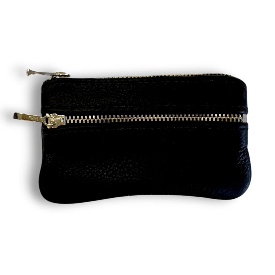 レア☆POWER MOON LEATHERS レザークラフトヌメ革ウエストポーチ Moonshine Leather Co. 5-inch Double Zippered Pouch ムーンシャイン