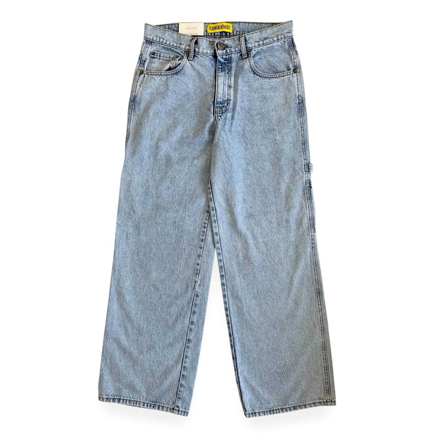 NEO BLUE Carpenter Baggy Jeans Pastel Blue ネオブルー バギー