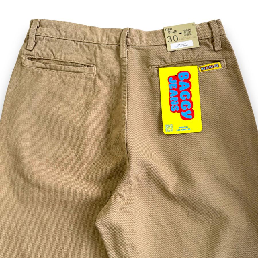 NEO BLUE Denim Baggy Chino Pants　ネオブルー　デニム バギー チノ　MADE IN USA |  | 02