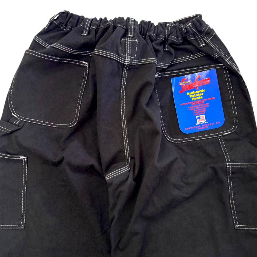 oddment BIG PAINTER DYED BLACK オッドメント ペインターパンツ