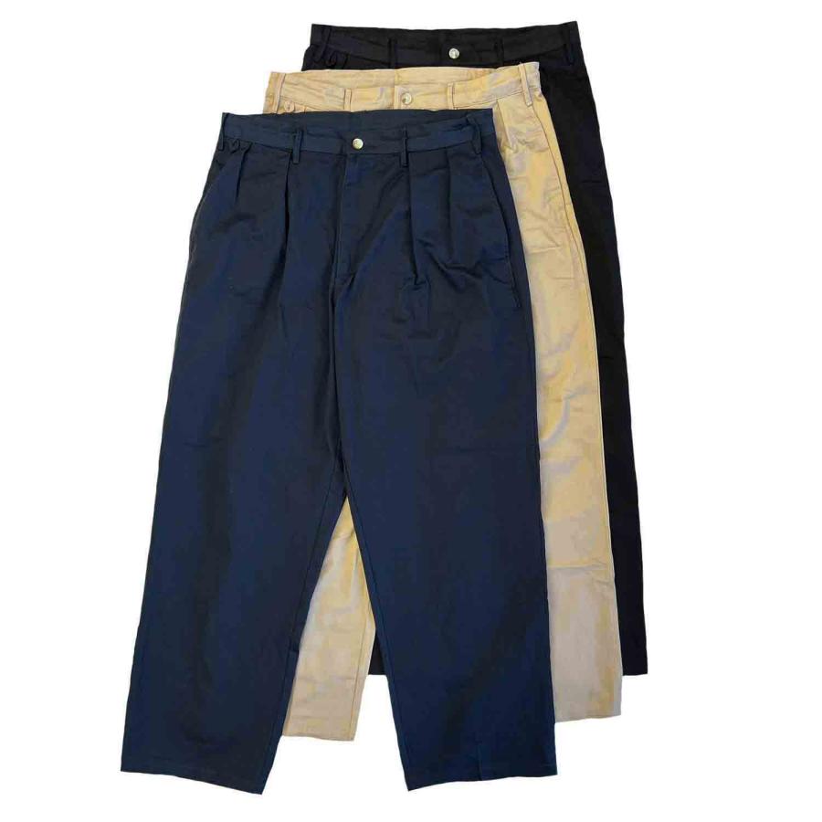 OG BLANK PLEATED CLASSIC CHINO PANTS オージーブランク 2プリーツ 
