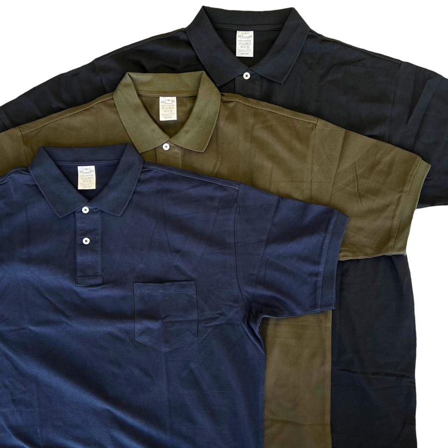 OG BLANK BIG POLO SHIRT オージーブランク ビッグ ポロシャツ オーバーサイズ ビッグサイズ OGPOLO