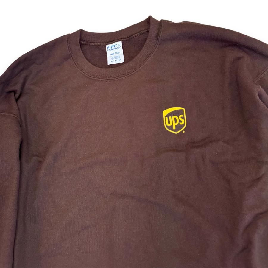 UPS （United Parcel Service）CREWNECK SWEAT　クルーネック スウェット　 XL　企業　オフィシャル |  | 01