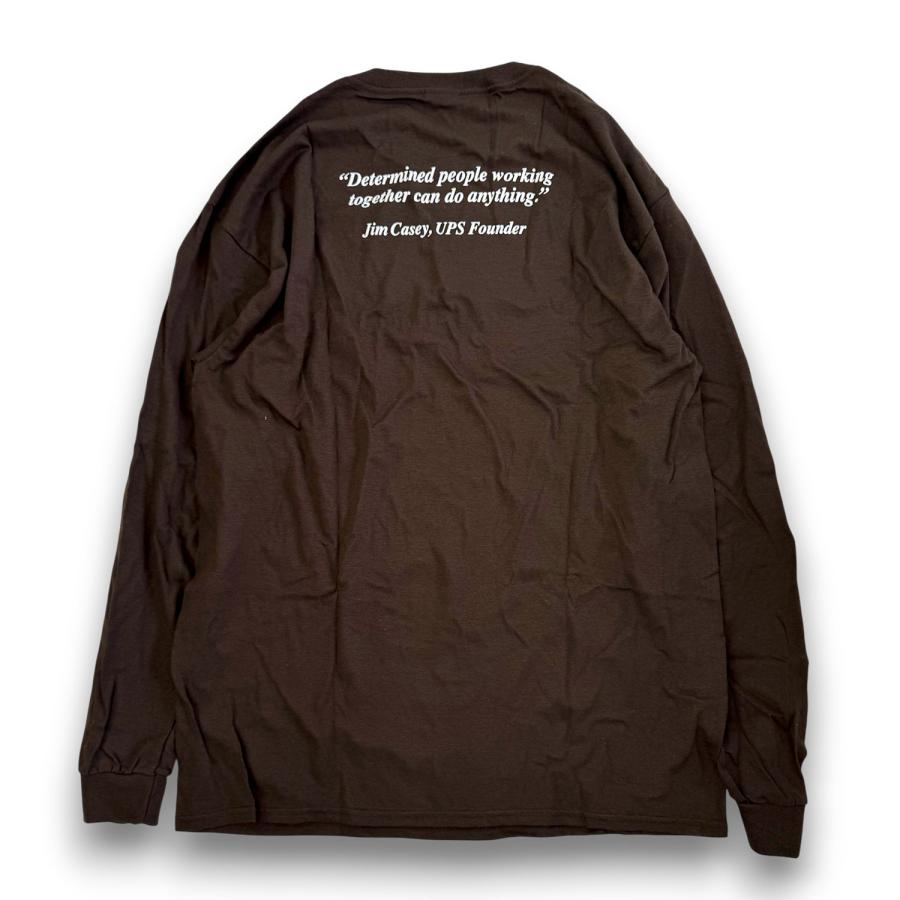 UPS （United Parcel Service）L/S TEE　ロンT　Tシャツ　企業　オフィシャル |  | 02