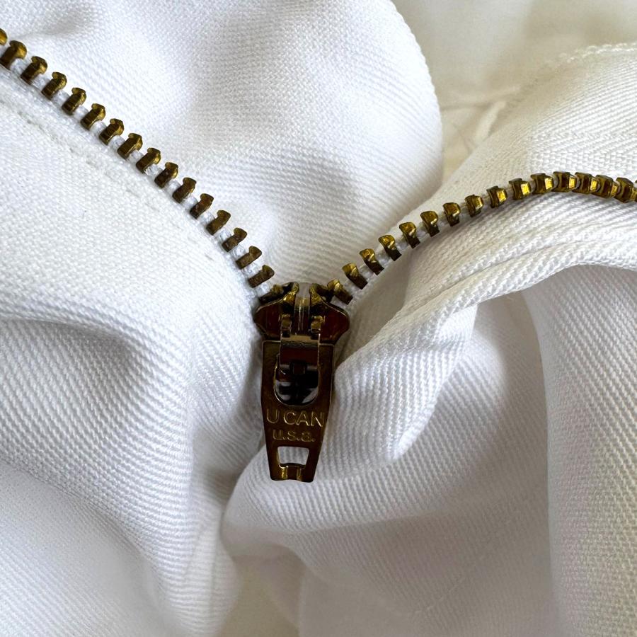 DEAD STOCK　米軍 HOSPITAL DUTY　WHITE TROUSERS ホスピタル デューティー ホワイトトラウザーズ US　ワークパンツ　W34 |  | 08