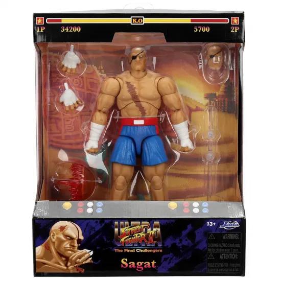 Jada Toys ストリートファイターII サガット (デラックス版 Jada Toys ストリートファイターII サガット (デラックス版